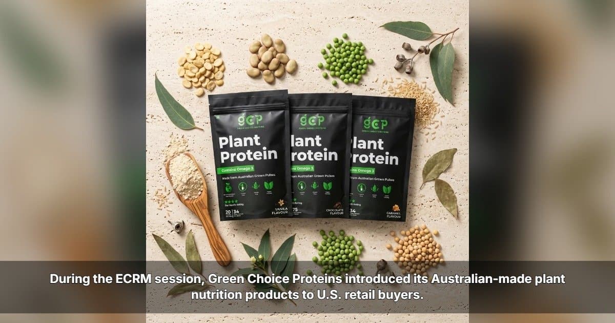 Green Choice Proteins conclui reuniões da ECRM e acelera entrada no mercado americano