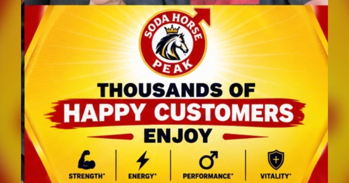 Soda Horse Peak Lança Suplemento Alimentar para Rotinas Diárias de Bem-Estar