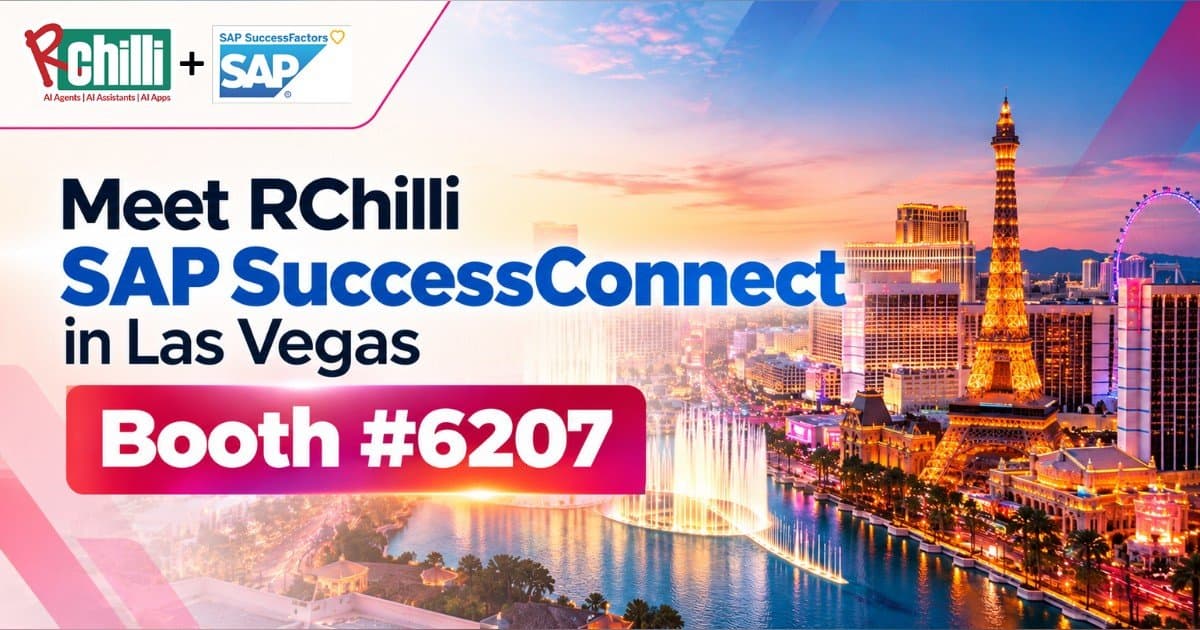 RChilli mostrará aos líderes de RH o custo de dados de candidatos não confiáveis no SAP SuccessConnect Las Vegas