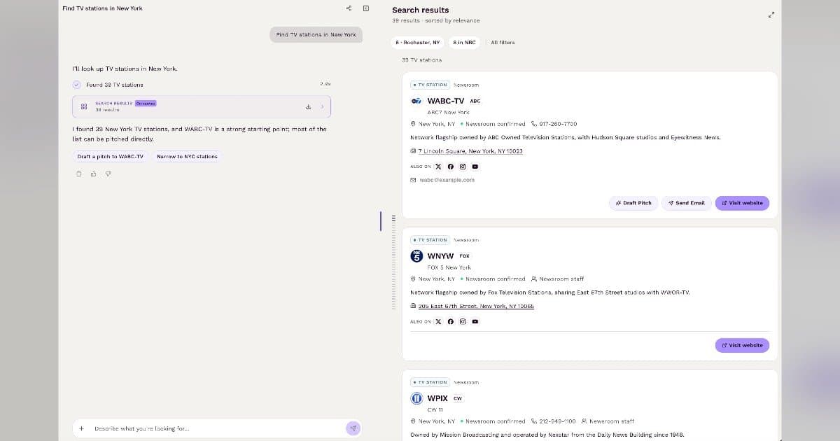 Featured Adiciona Busca por Emissoras de TV Locais ao Seu Fluxo de Trabalho de Newsjacking